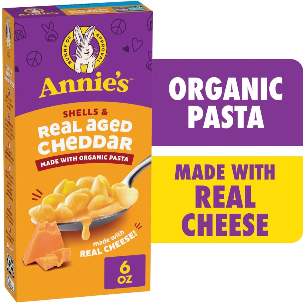 Annie's Shells & Real Aged Cheddar