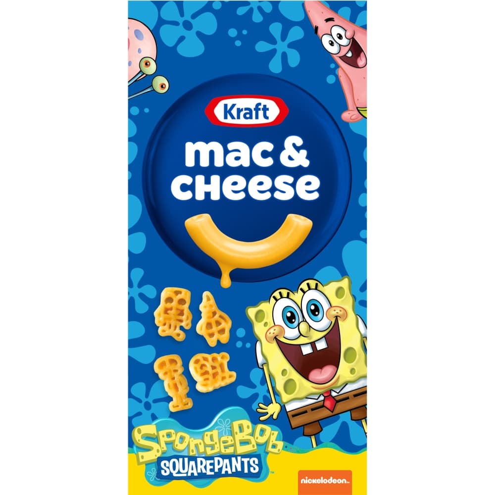 Kraft SpongeBob Shapes