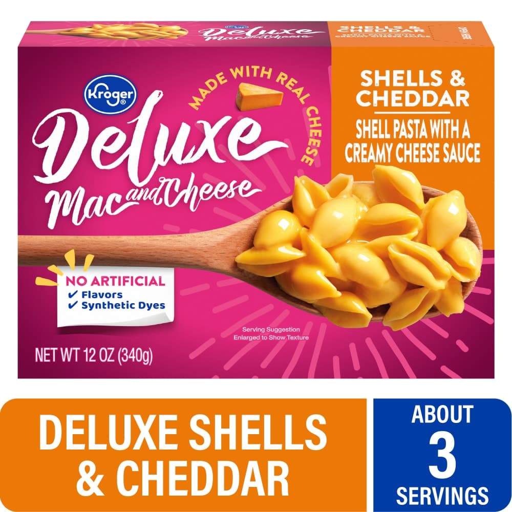 Kroger Deluxe Shells & Cheddar