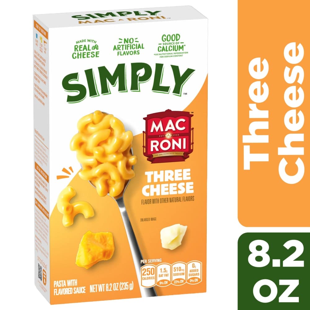 Simply Mac-A-Roni Three Cheese