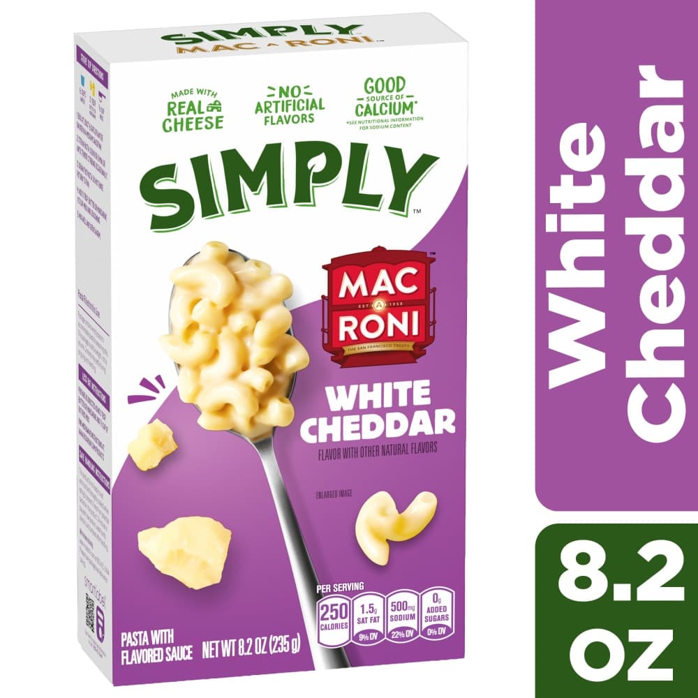 Simply Mac-A-Roni White Cheddar